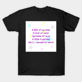 A Hint Of Sparkles T-Shirt